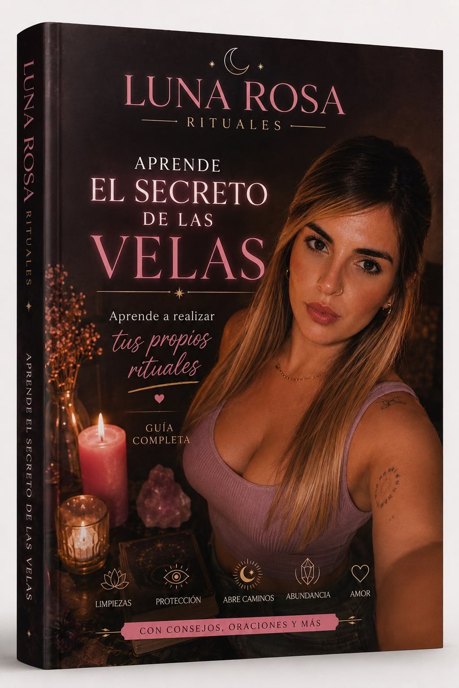 Ebook Luna Rosa Rituales — Aprende el secreto de las velas